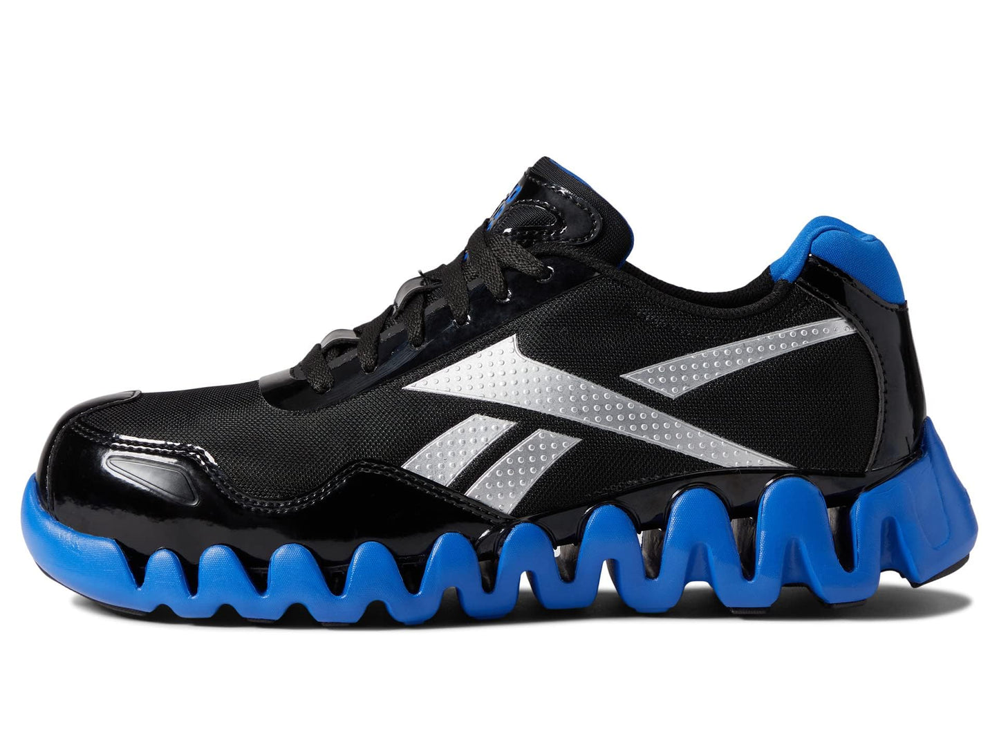 Reebok Zig Pulse Work EH Comp Toe Black/Blue 4 D (M)