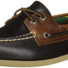 Sperry Men's A/O 2-Eye Plush Varsity Shoe, brown/tan, 10.5 M US