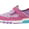 Merrell Unisex Kid's Free Roam Moc Chroma Sneaker, Fuchsia, 1 Medium