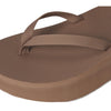 Teva Women's Flatform Sandal Slim, Caribou, 6