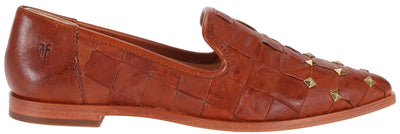 Frye Women's FR40392 Kenzie Studded, Cognac - 8.5M