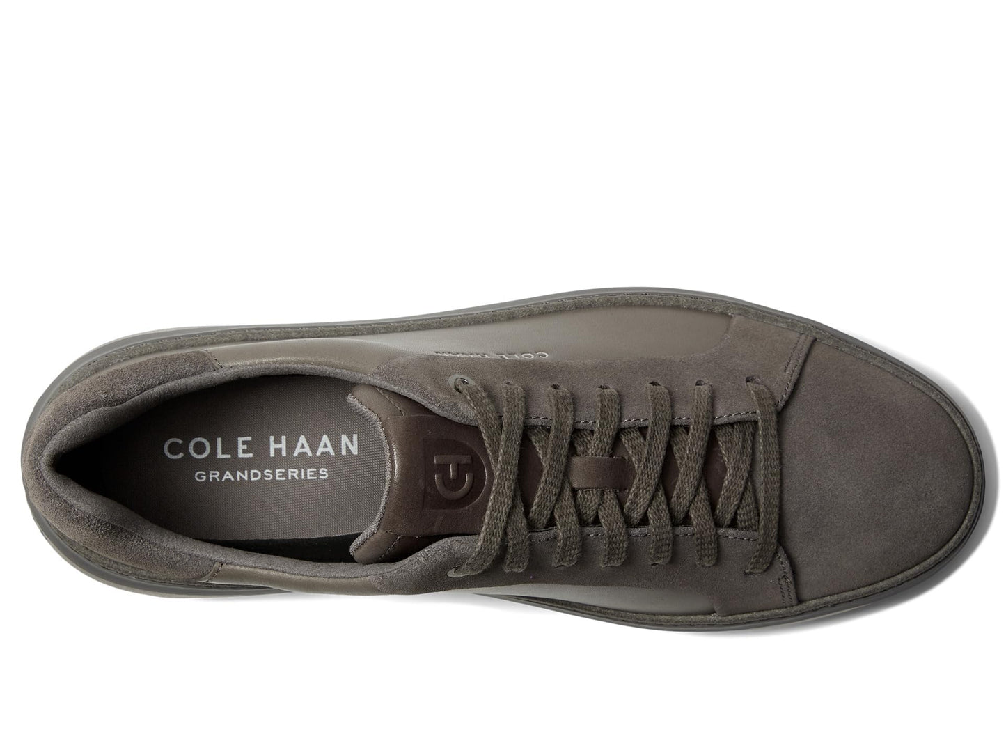 Cole Haan Men's Shoes - Grandpro Topspin Sneaker, Tornado/Citrus Red, 10-W US