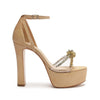 SCHUTZ Jayda Platform Light Nude/Transparente 9 M