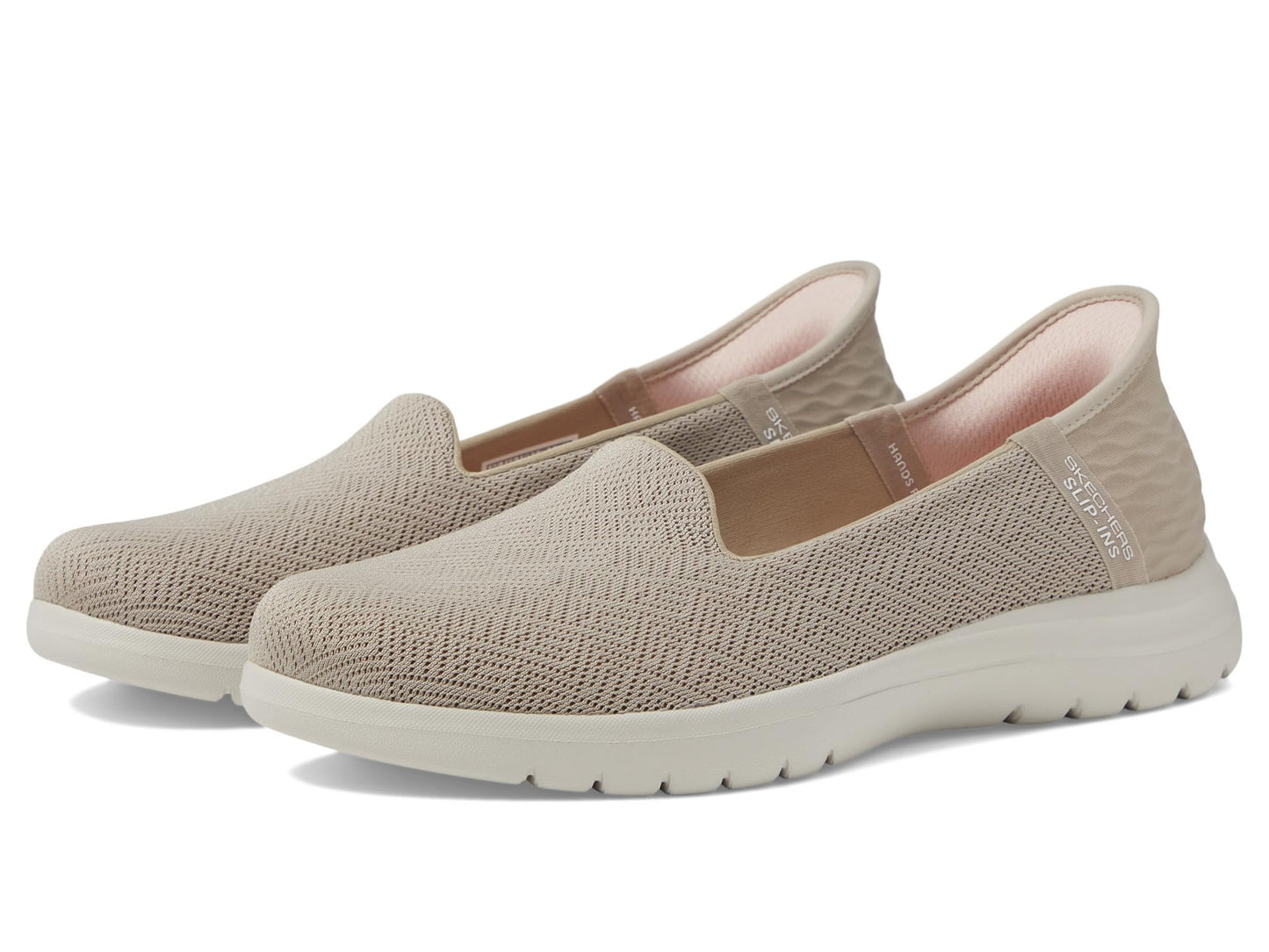 Skechers On-The-Go Flex - Astonish Hands Free Slip-Ins Taupe 11 B (M)