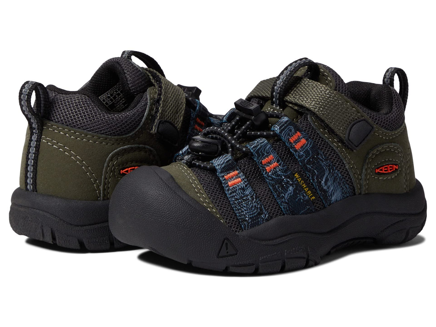 KEEN Unisex-Child Newport H2SHO Casual Breathable Comfortable Sneakers, Forest Night/Magnet, 7 Big Kid US