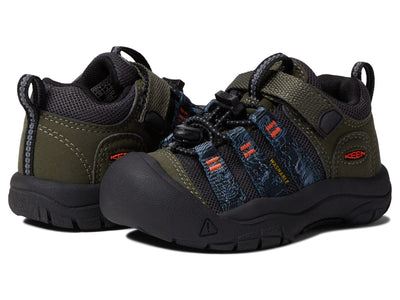 KEEN Unisex-Child Newport H2SHO Casual Breathable Comfortable Sneakers, Forest Night/Magnet, 7 Big Kid US