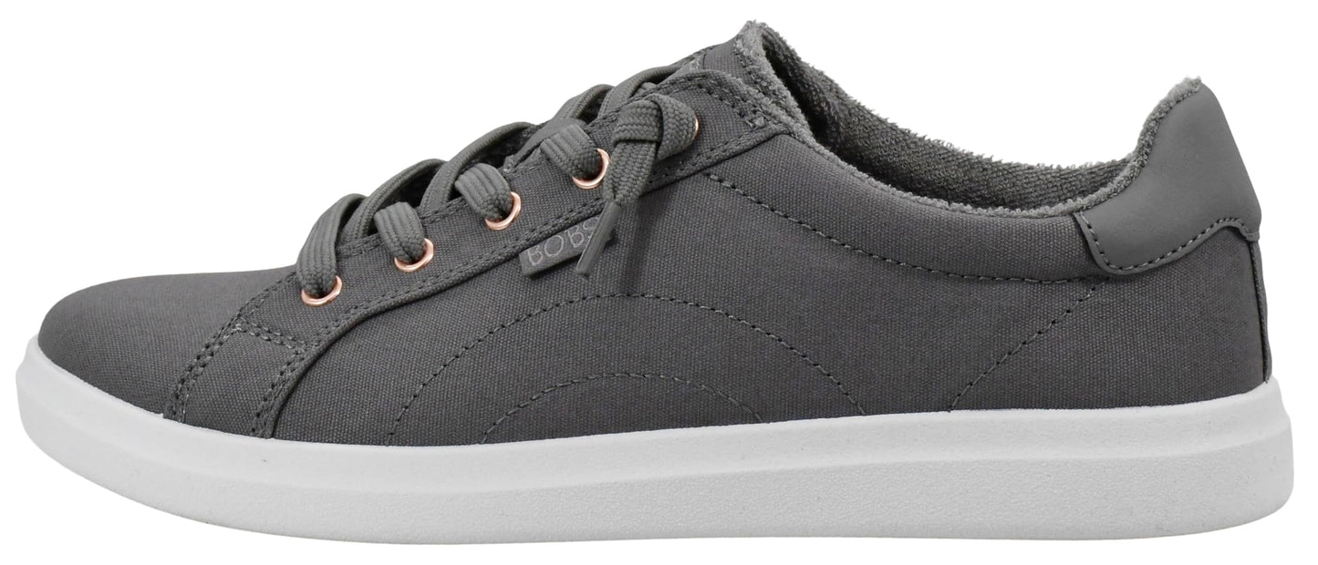 Skechers Women's Bobs D'vine Sneaker, Grey, 8 M