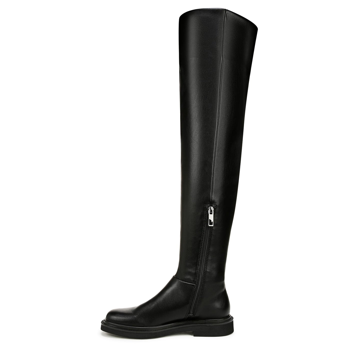 Franco Sarto Womens Angeli Over The Knee Boot Black Stretch 11 M