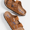Birkenstock Unisex Heels Open Toe Sandals, Brown Mink Mink, 8.5 US Men