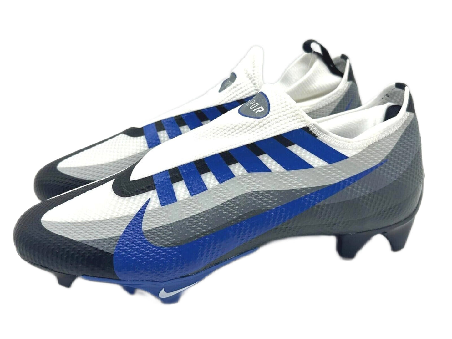Nike Vapor Edge Pro 360 DV0778-003 Black-Game Royal-White-Dark Smoke Grey Men's Football Cleats 10.5 US