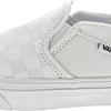 Vans Women's Asher Trainers, Checkerboard White White, 7