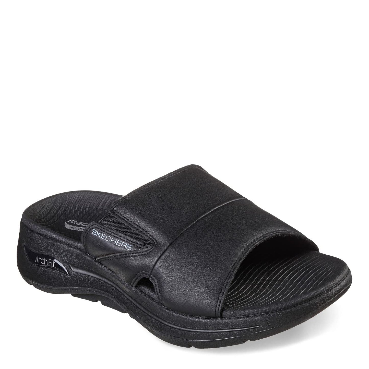 Skechers Men's, Gowalk Arch Fit - Ultra Span Sandal - Wide Width Black 10 W