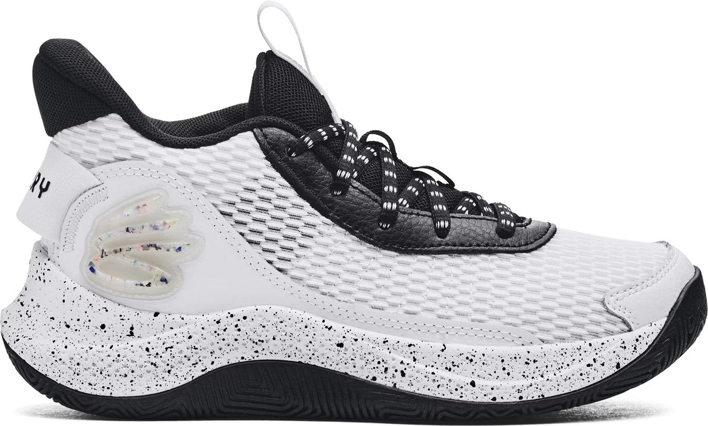 Under Armour - Kids Grade School Curry 3Z7 Basketball Shoes, Color White (100), Size: 6 M US Big Kid