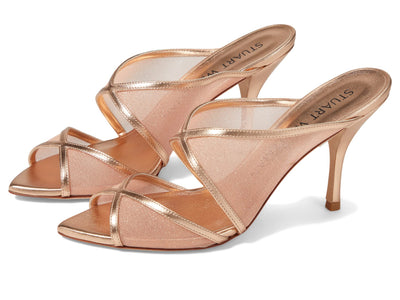 Stuart Weitzman Noche 85 Slide Poudre/Ballet 9 B