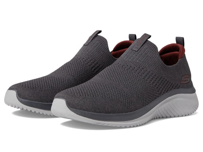 Skechers Ultra Flex 3.0 Demchek Charcoal/Red 10 D (M)