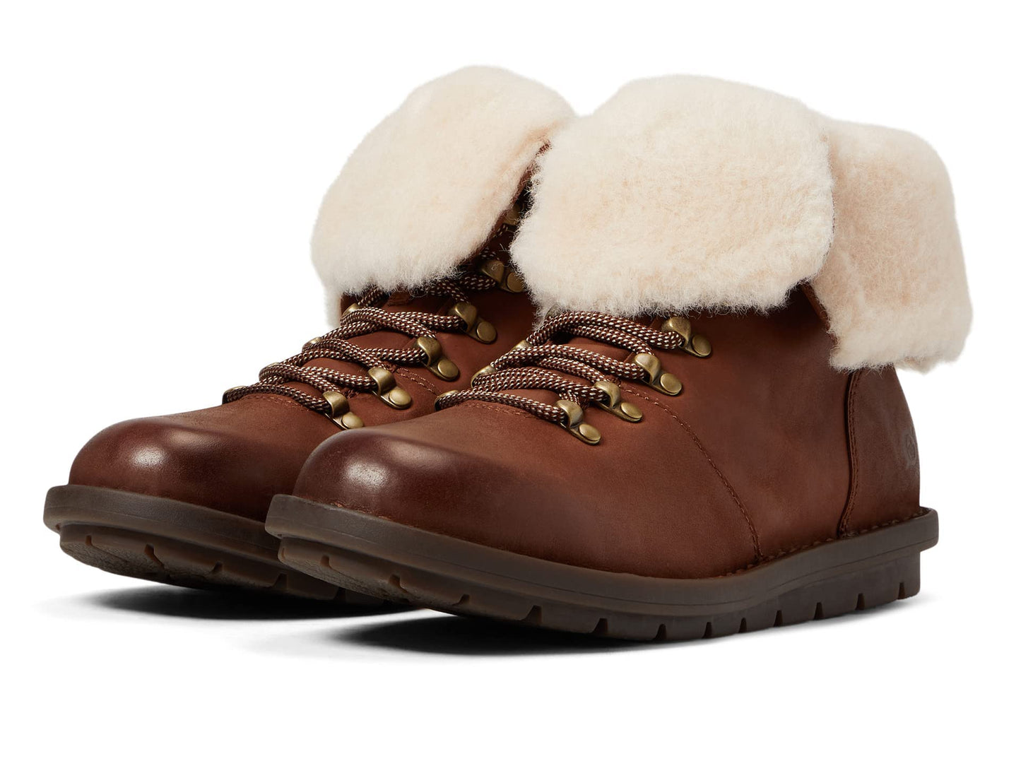BORN Blaine Shearling Brown 7.5 M (B)