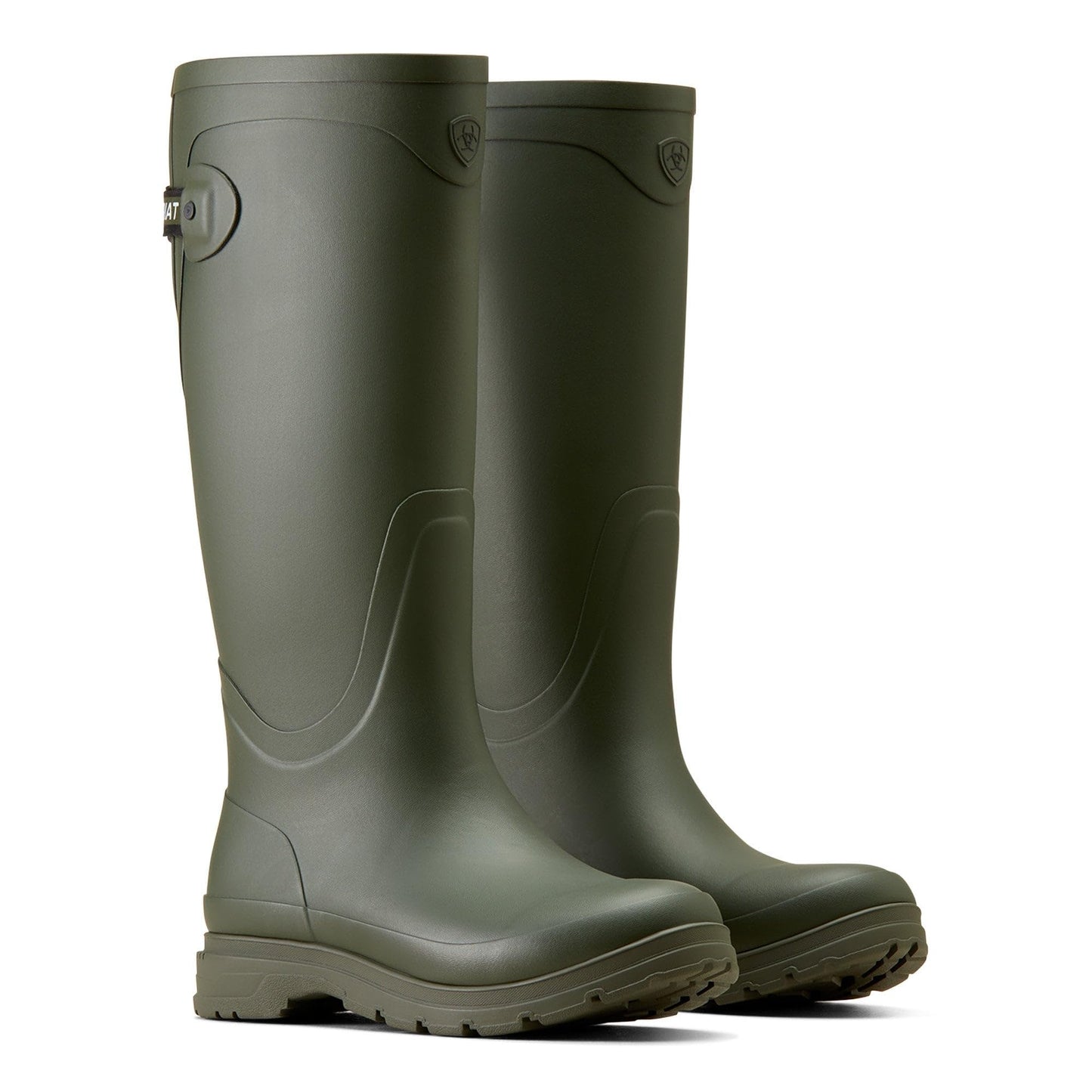 ARIAT Kelmarsh Rubber Boots Olive 8.5 B (M)