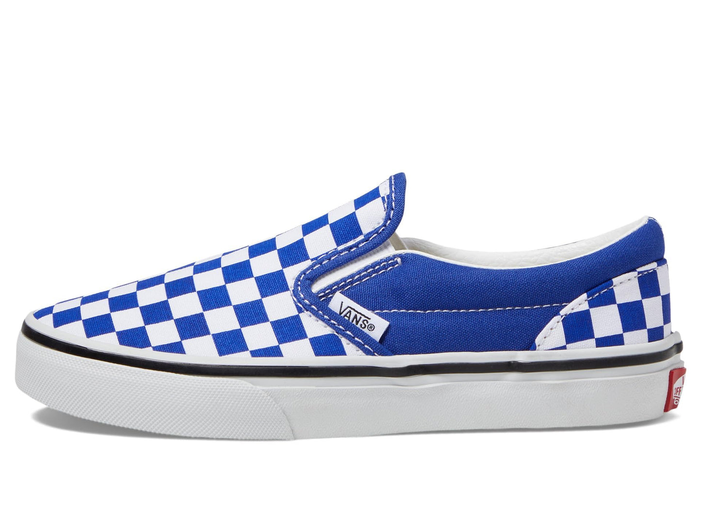Vans Men's Kid Classic Slip-On (Little Kid), Color Theory Checkerboard Surf The Web, 3 Medium