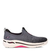Skechers Go Walk Arch Fit - Lunar Views Black/Hot Pink 9.5 B (M)