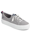 Sperry Women's Crest Vibe Platform Canvas Sneaker, Grey, 6.5 M US