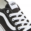 Vans Atwood Deluxe, Men Skateboarding Shoes, Canvas Black White, 43