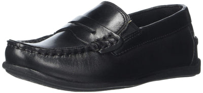 Florsheim boys Jerod Penny Driver Jr. (Toddler/Little Kid/Big Kid) Loafer, Black, 13 Little Kid US