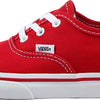 Vans Kids Unisex Authentic Shoes, Size 6, Color (RED) RED