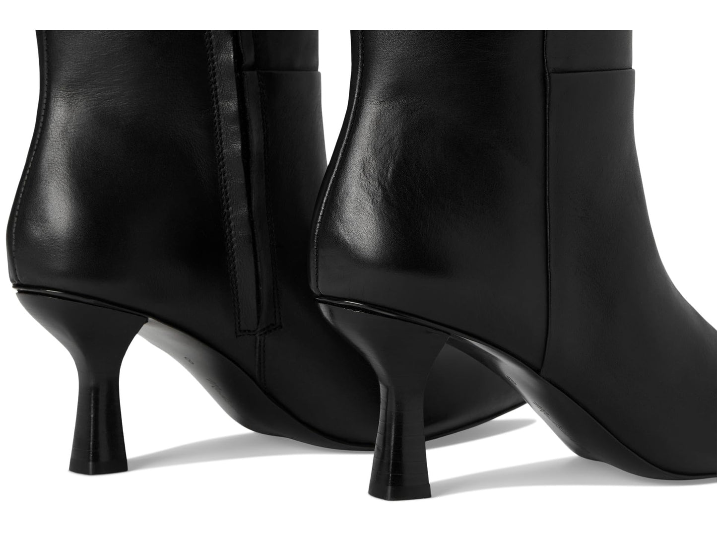 Madewell Women's Justine Tall Boot Extended Calf Fashion, True Black, 10.5