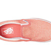 Vans Kids Unisex Classic Slip-On (Little Kid) Glitter Pink 12 Little Kid M