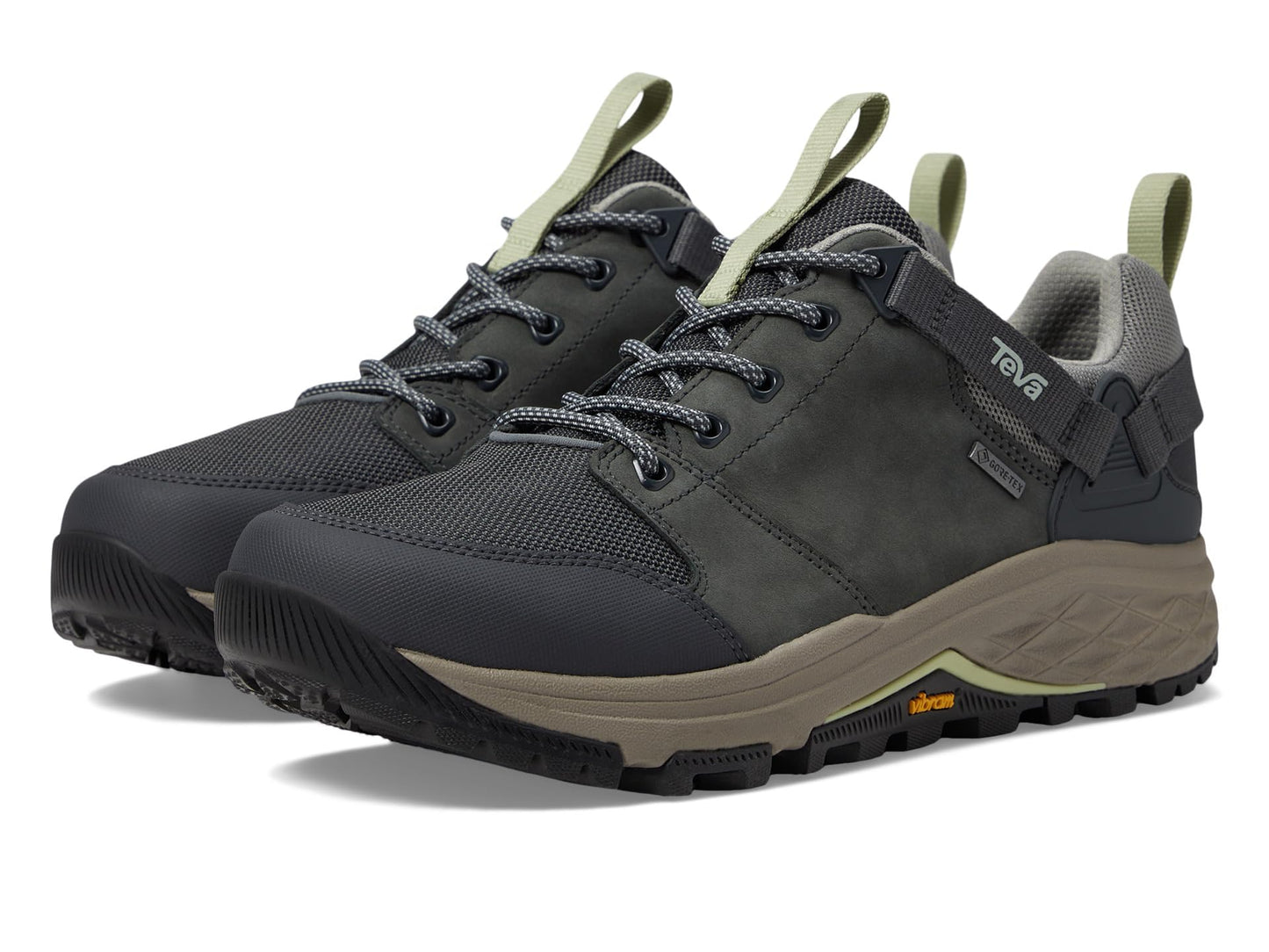 Teva Women's Grandview GTX Low Hiking Shoe, Dark Shadow/Moon Mist, 8.5