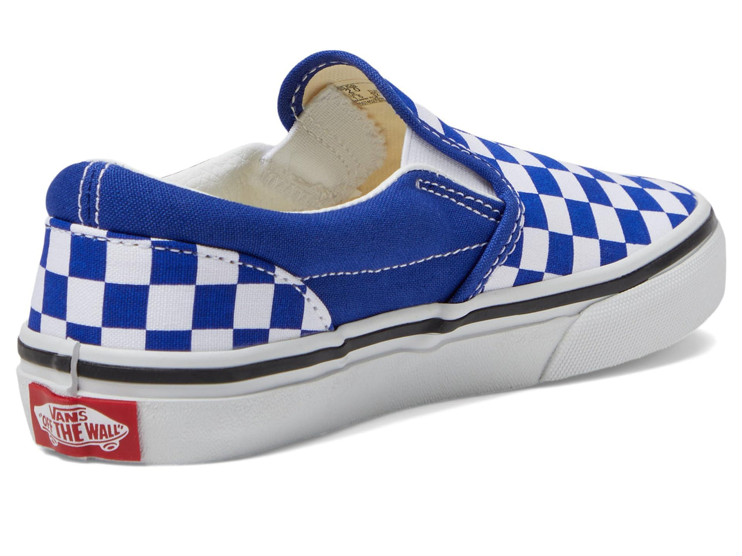 Vans Men's Kid Classic Slip-On (Little Kid), Color Theory Checkerboard Surf The Web, 3 Medium