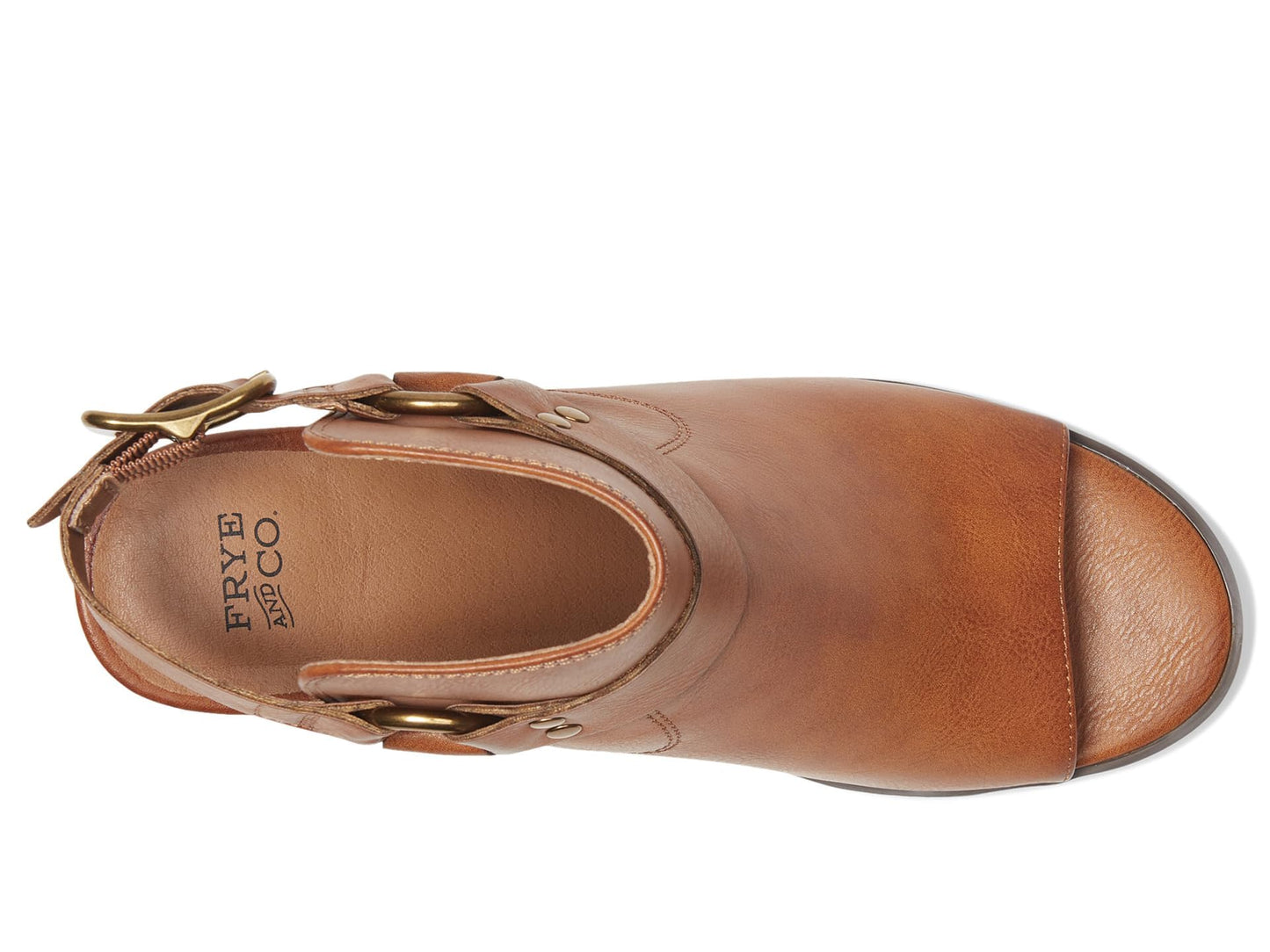 FRYE AND CO. Women's Jolene Harness Cognac 7 Medium