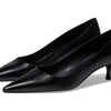 Stuart Weitzman Women's Stuart Kitten Pump, Black, 7.5