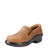 Ariat Women's Expert Static Dissipative Safety Clog Composite Toe Work Shoe, Brown, 10