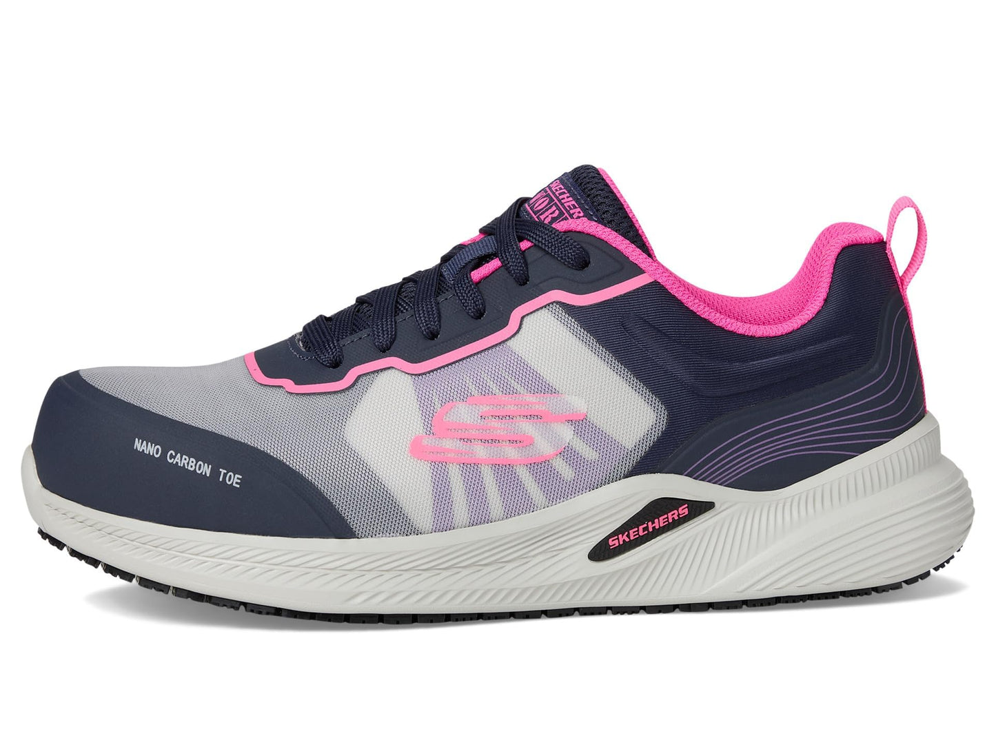 Skechers Womens Carbix - Niyla Comp Toe Pink 6 Medium