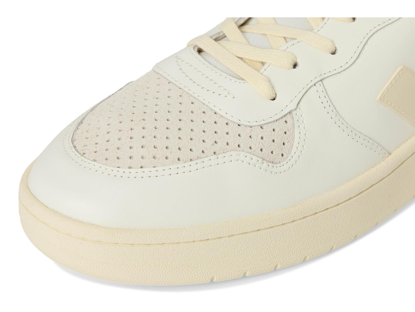 VEJA Men's V-10 Prime Sneaker, Pure Calcaire, 9.5