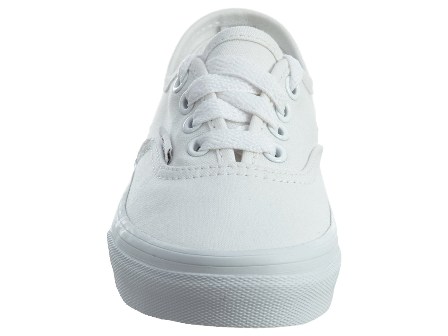 Vans VN-0WWXENS: Kids Authentic Skate True White Sneaker (3 M US Little Kid)