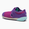 Merrell Kid's Bare Steps H20 Water Shoe, Purple/Turquoise, 7 Medium