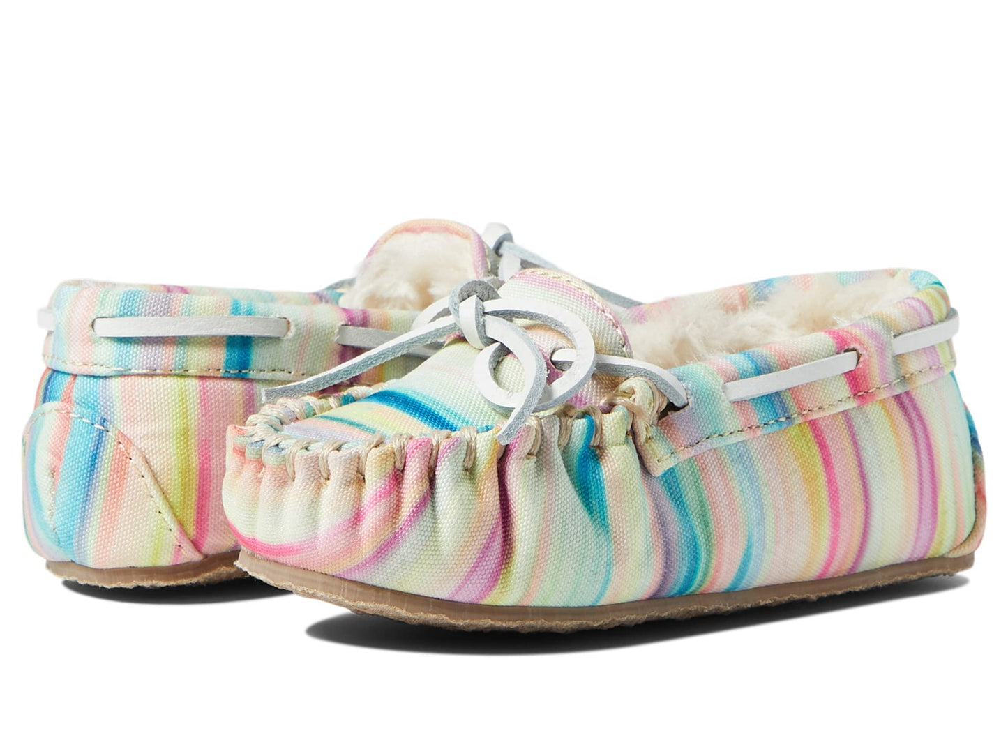 Minnetonka Girl's Cassie (Toddler/Little Kid/Big Kid) Tropical Wave 13 Little Kid M