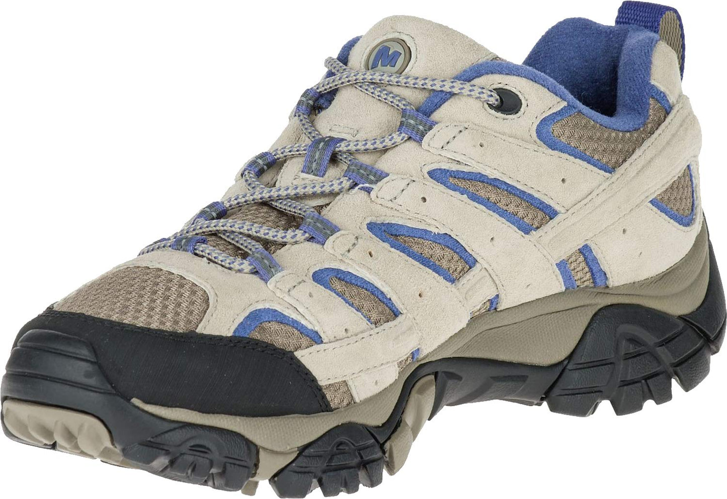 Merrell Women's Moab 2 Vent Hiking Shoe, Aluminum/Marlin, 6 W US