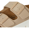Birkenstock Female Papillio by Birkenstock Arizona Chunky - Birko-Flor™ Sandcastle Women 9-9.5