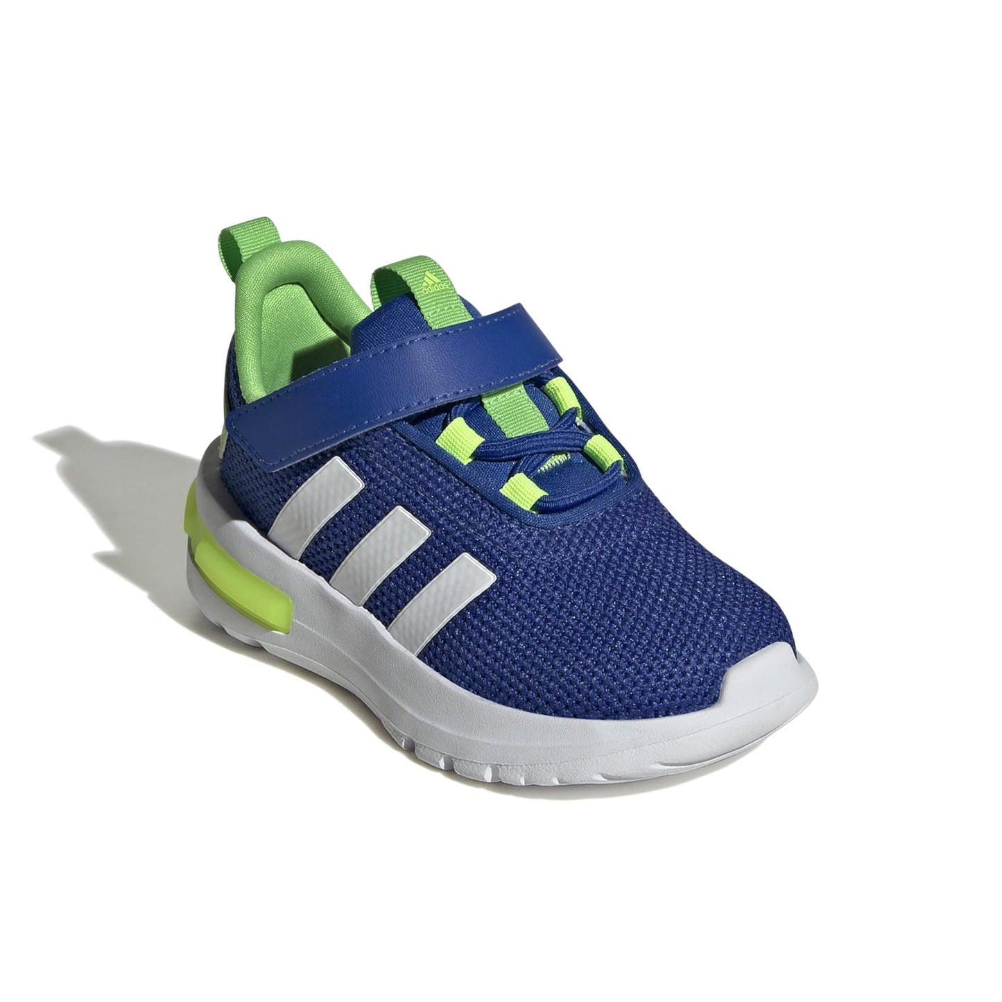 adidas Baby Boy's Racer TR23 (Infant/Toddler) Team Royal Blue/White/Lucid Lime 4 Toddler M