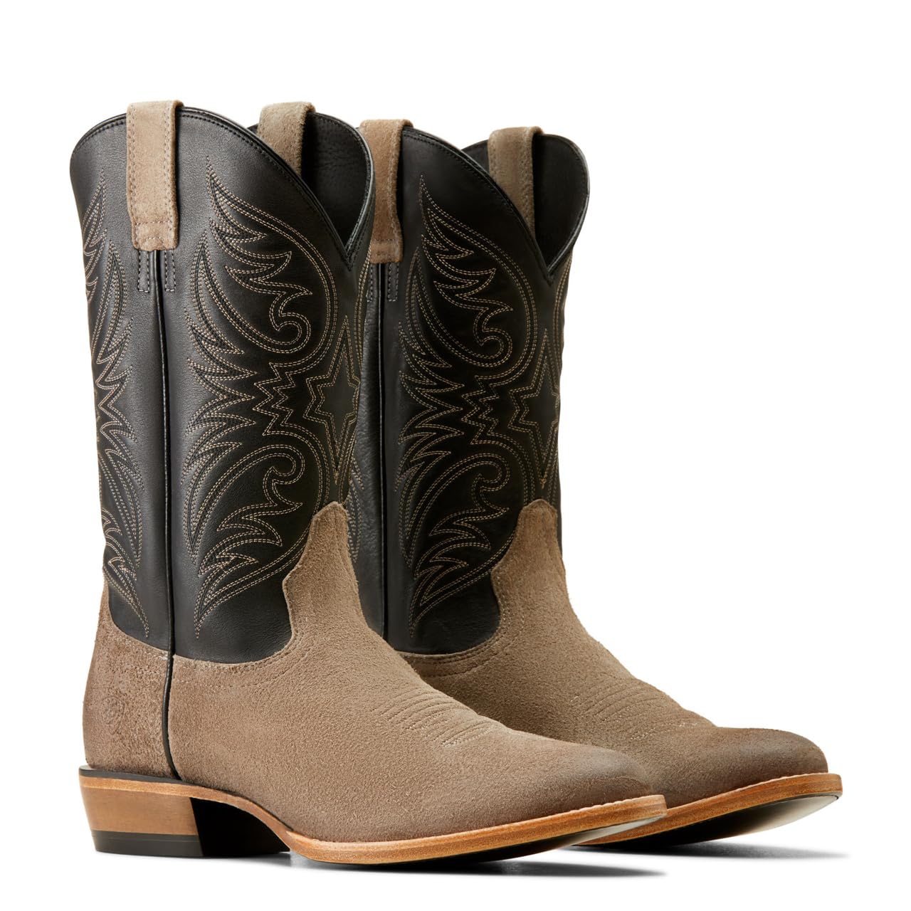 ARIAT Men's Bankroll Western Boot, Ocean Blue/Smokehouse, 7.5