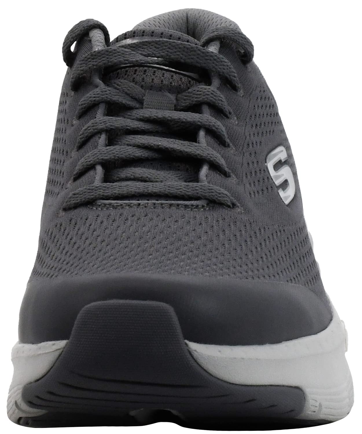 Skechers Men's Arch Fit Oxford, Charcoal, 8.5 X-Wide