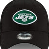 New Era NFL Team Classic 39THIRTY Stretch Flex Fit Hat Cap (as1, Alpha, m, l, New York Jets Black)