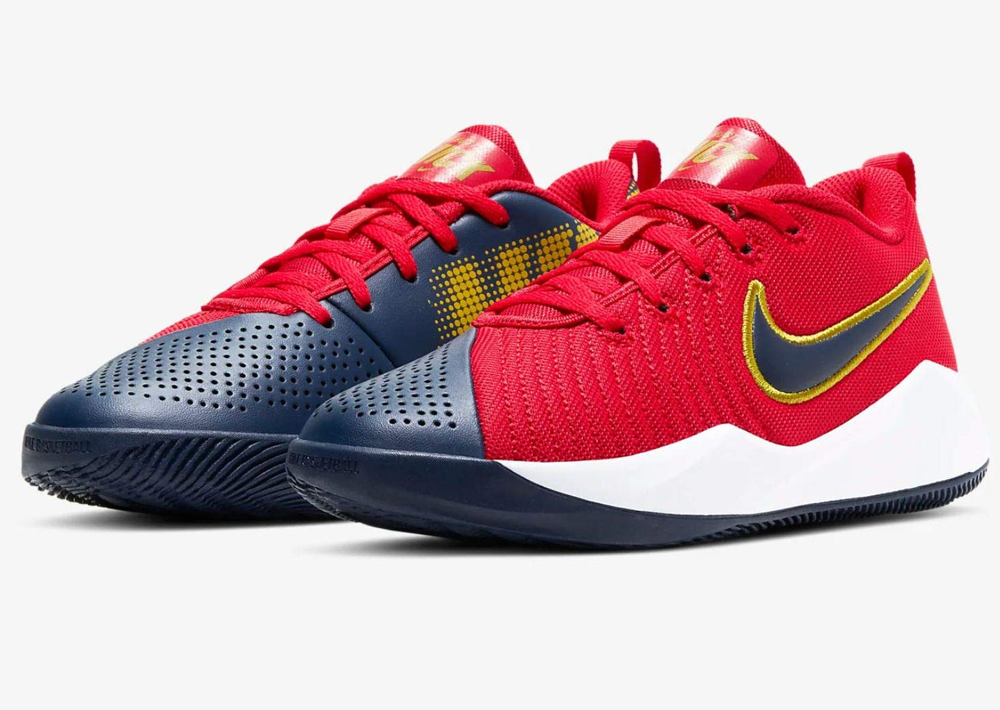 Nike Team Hustle Quick 2 (gs) Big Kids Fashion Basketball Shoes At5298-602 Size 7