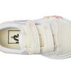 Vans Kids Old Skool V Flower (Toddler) Sneaker, Star White, 8.5 US Unisex