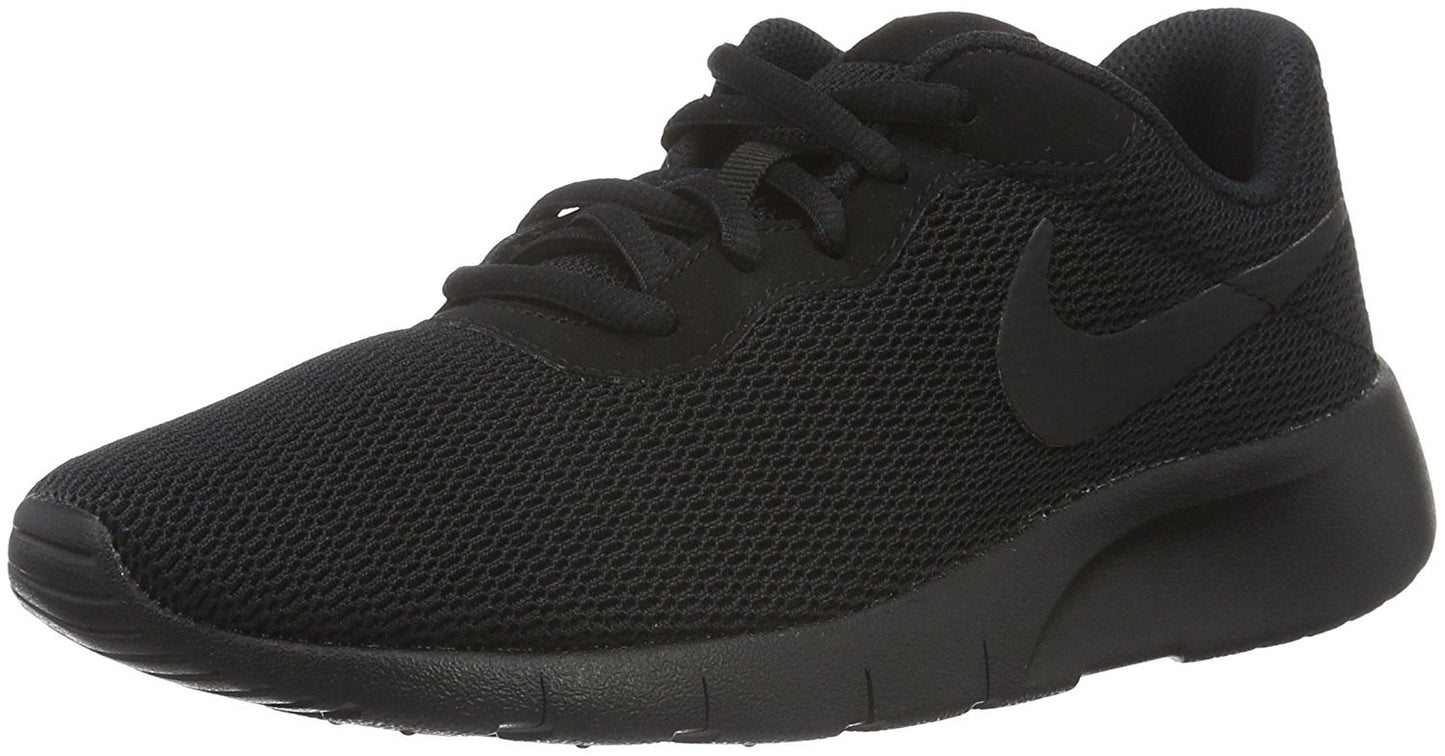 Nike 818381-001: Big Kid's Tanjun Running Black Sneaker (7 M US Big Kid, Black/Black)
