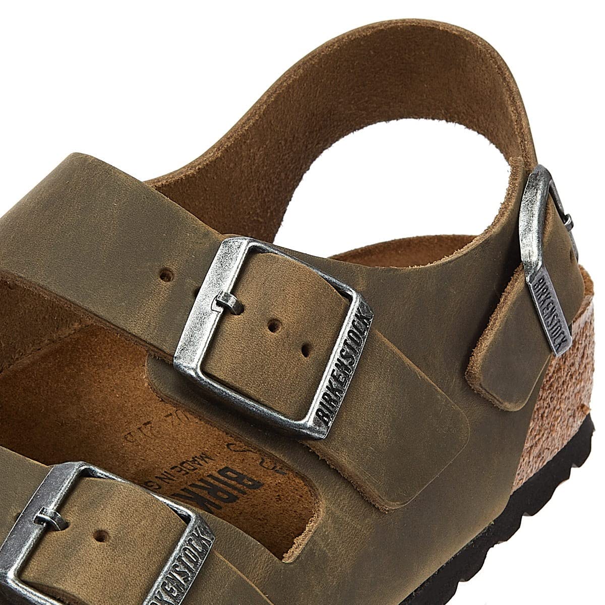 Birkenstock Milano Regular Faded Khaki Size US Men 11