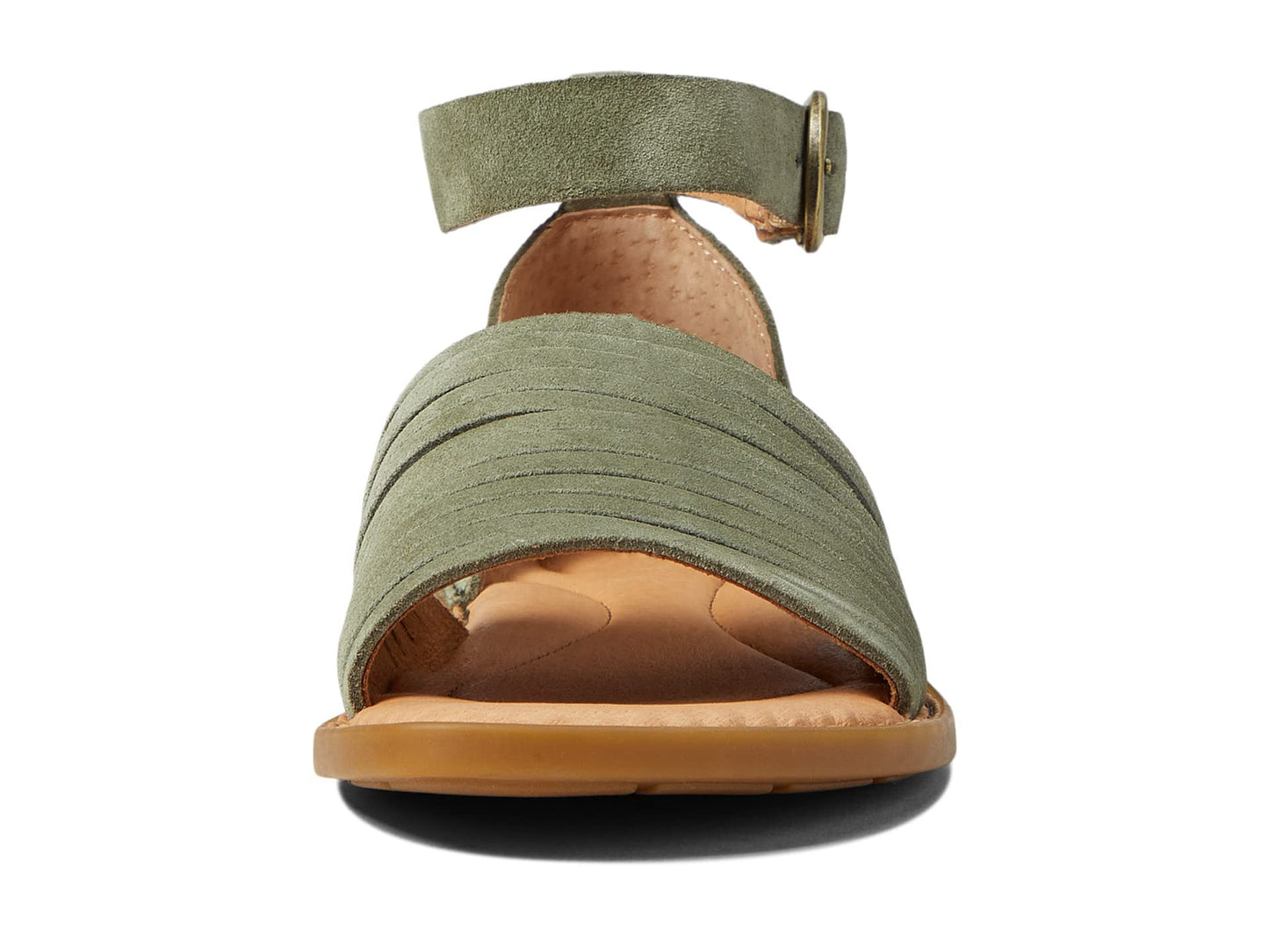 BORN Margot Green Suede 10 M (B)